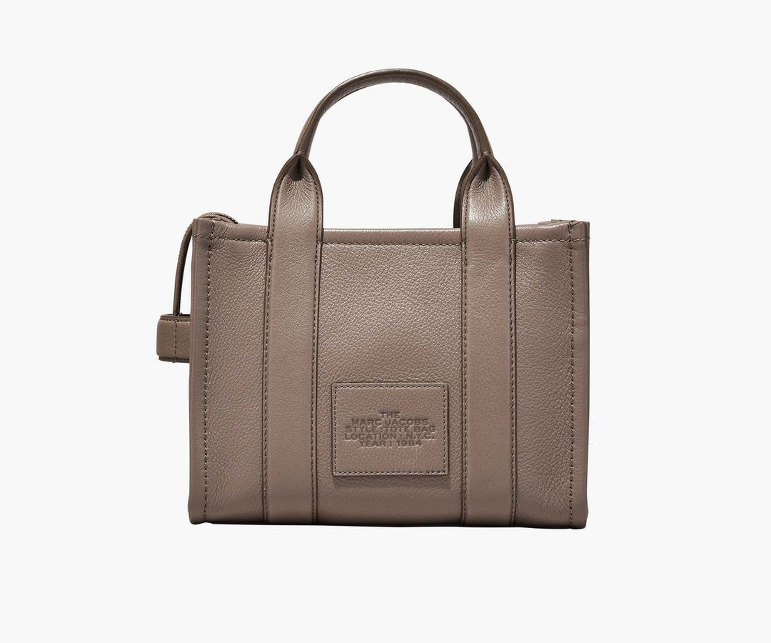 THE MEDIUM TOTE LEATHER  Cement