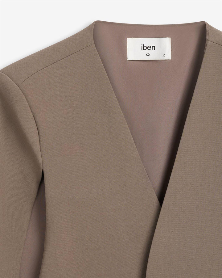 Beverly Cape  Taupe Grey