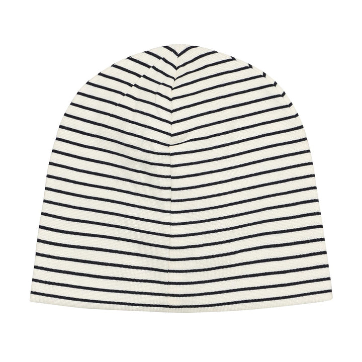 Beanie Stripe Rib  Navy Blazer