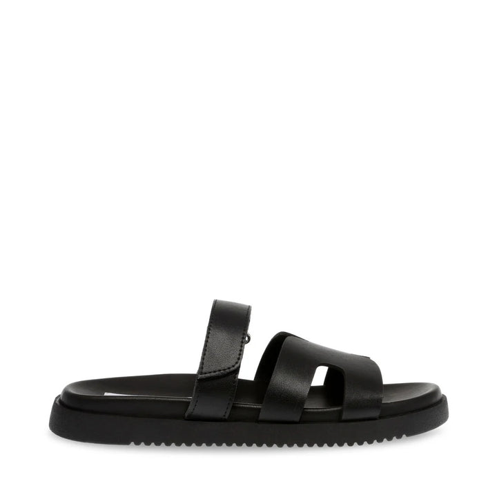 Missile Sandal  Blk Action Leather