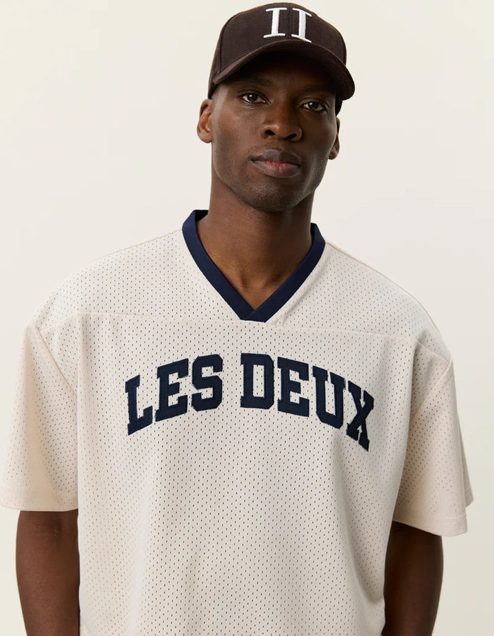 Bronson Mesh T-Shirt  Eggnog White