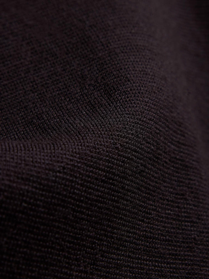 Poneh Merino Sweater  Dark Brown