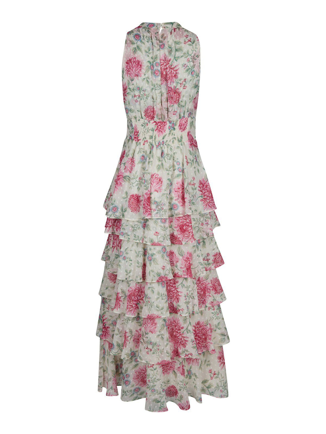 Marli Big Flower Dress  Creme