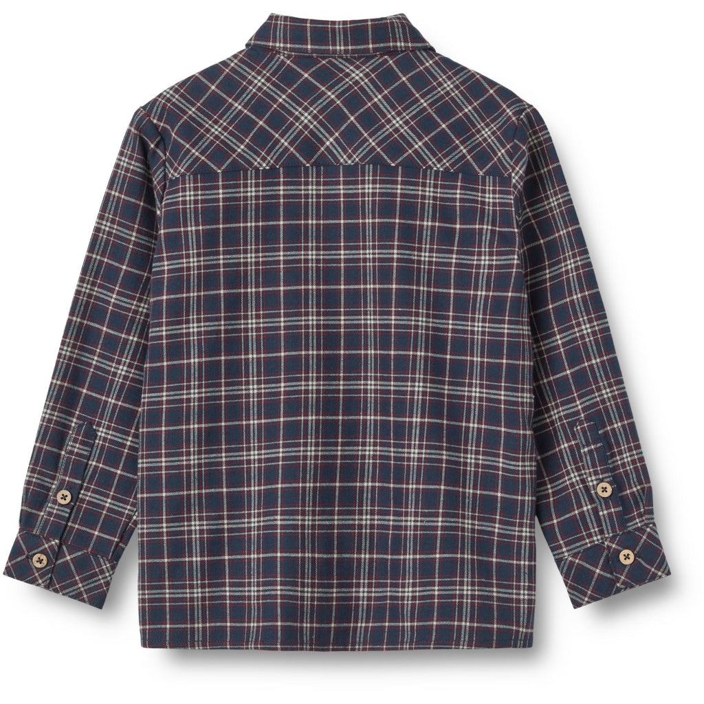 Shirt Oscar  Navy Check