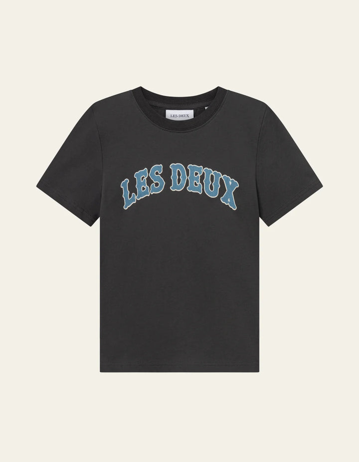 Brady Western T-shirt KIDS  Raven Grey