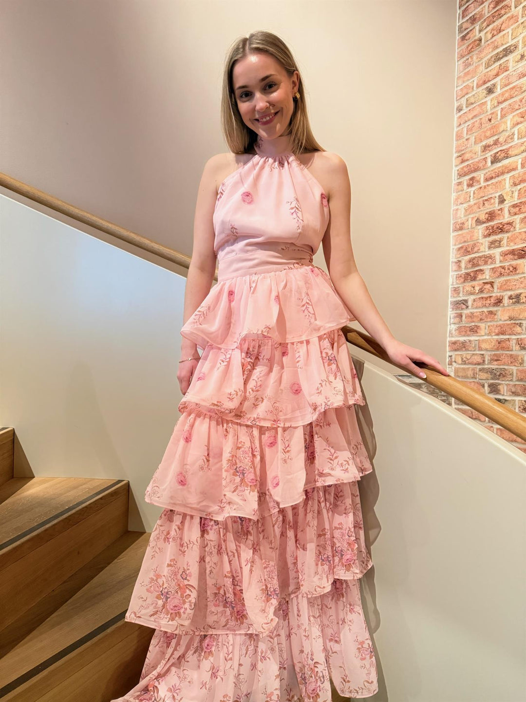 Angeline Maxi Dress  Blush Bloom