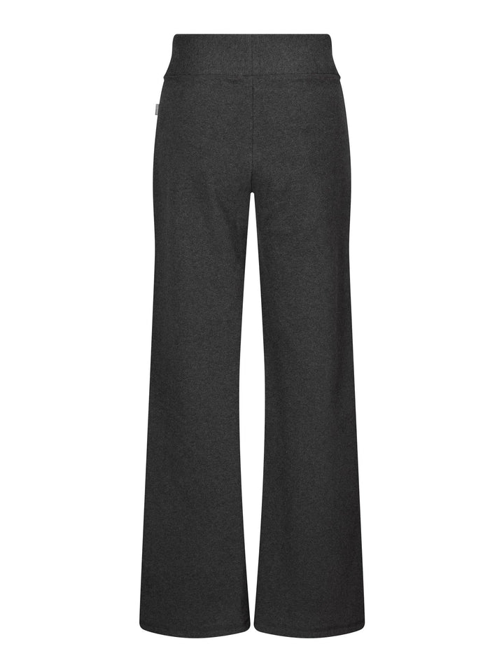 Tilly pant wide  Dark Grey Melange