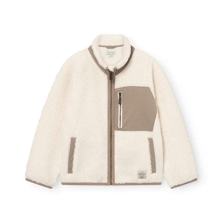 MATALINUR teddyfleece jacket Angora Cream