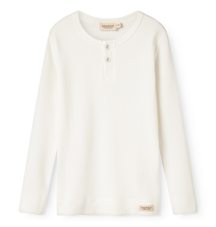 Tee LS  Gentle White