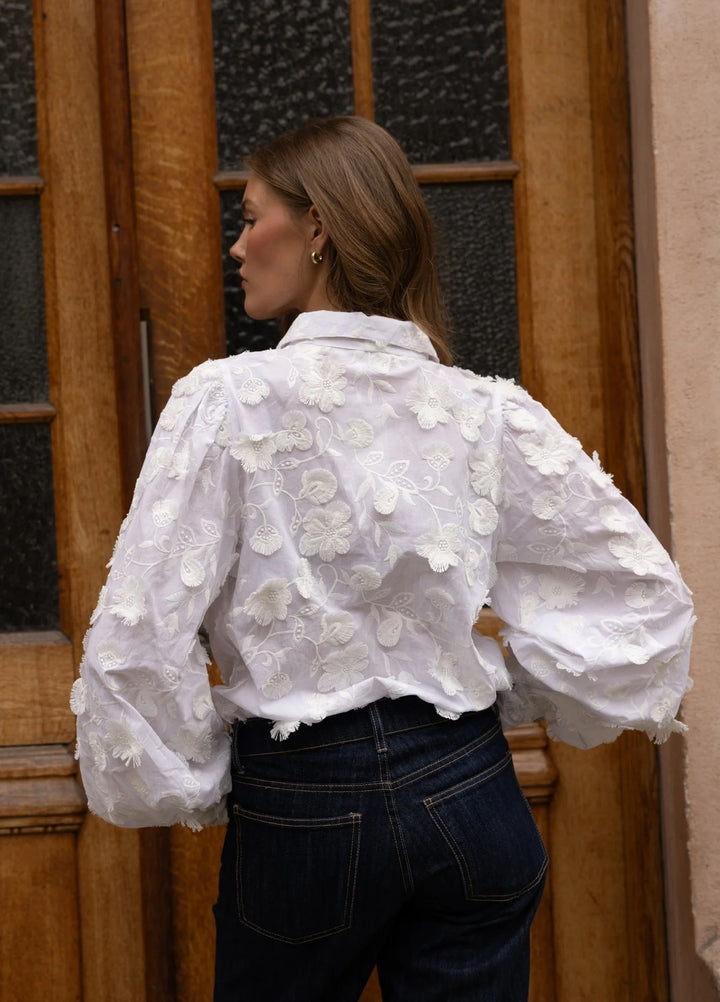 Anaya Shirt Ivory Atelier  Ivory Atelier