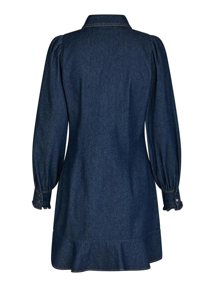 Nikko Denim Dress  Blue