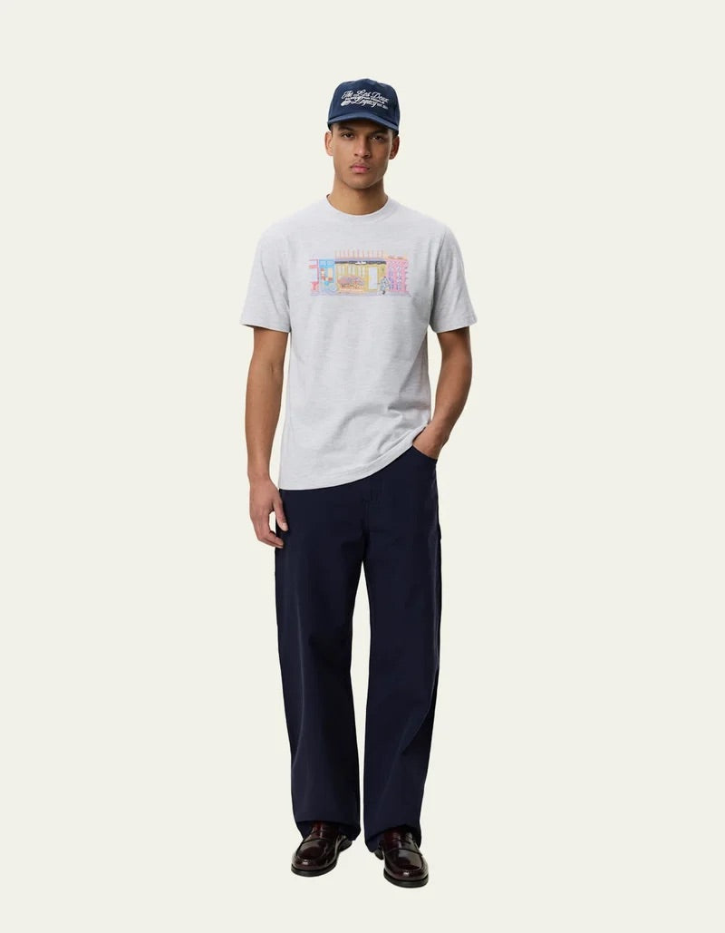 Market T-Shirt  Snow Melange