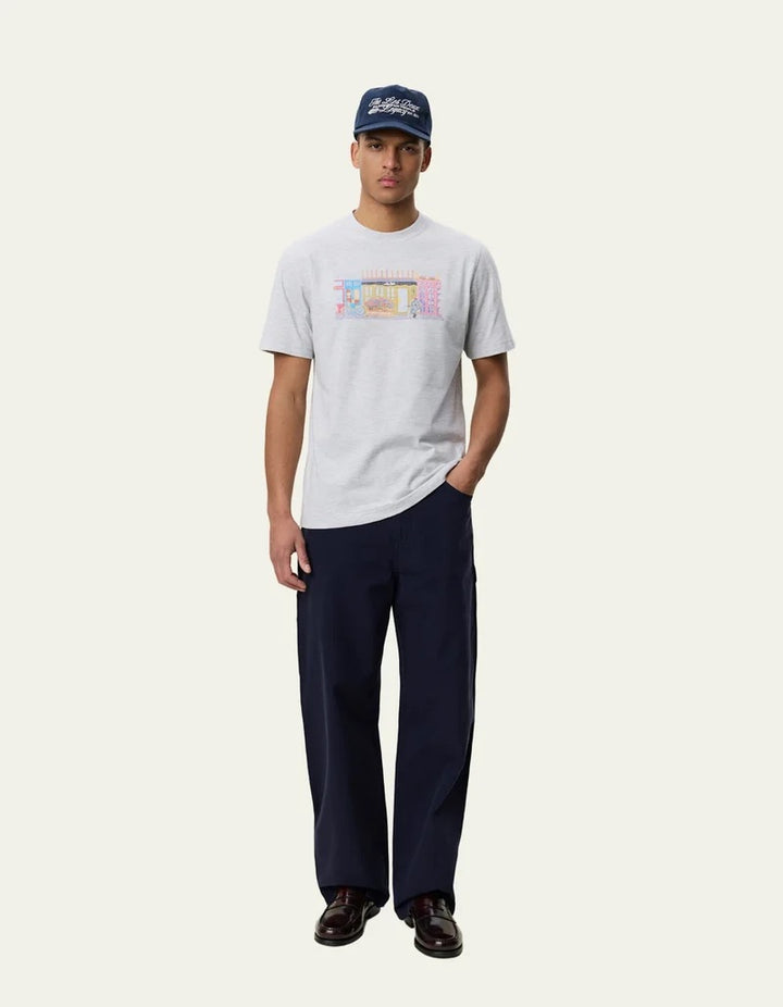 Market T-Shirt  Snow Melange