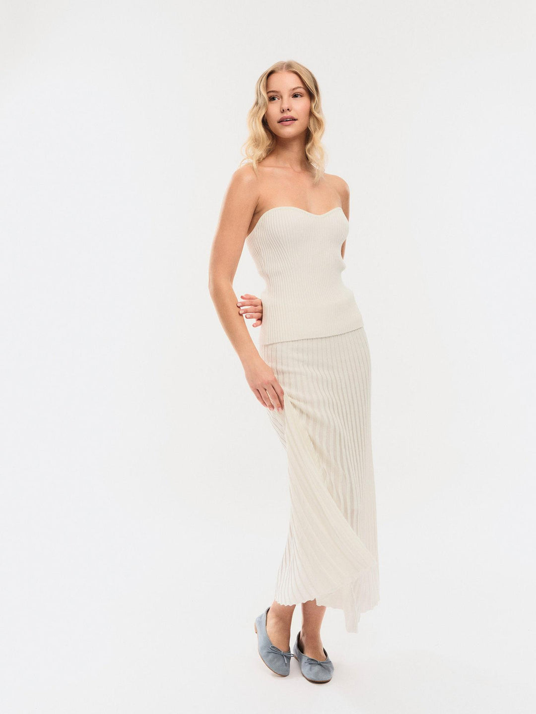 Biba Ray Skirt  White