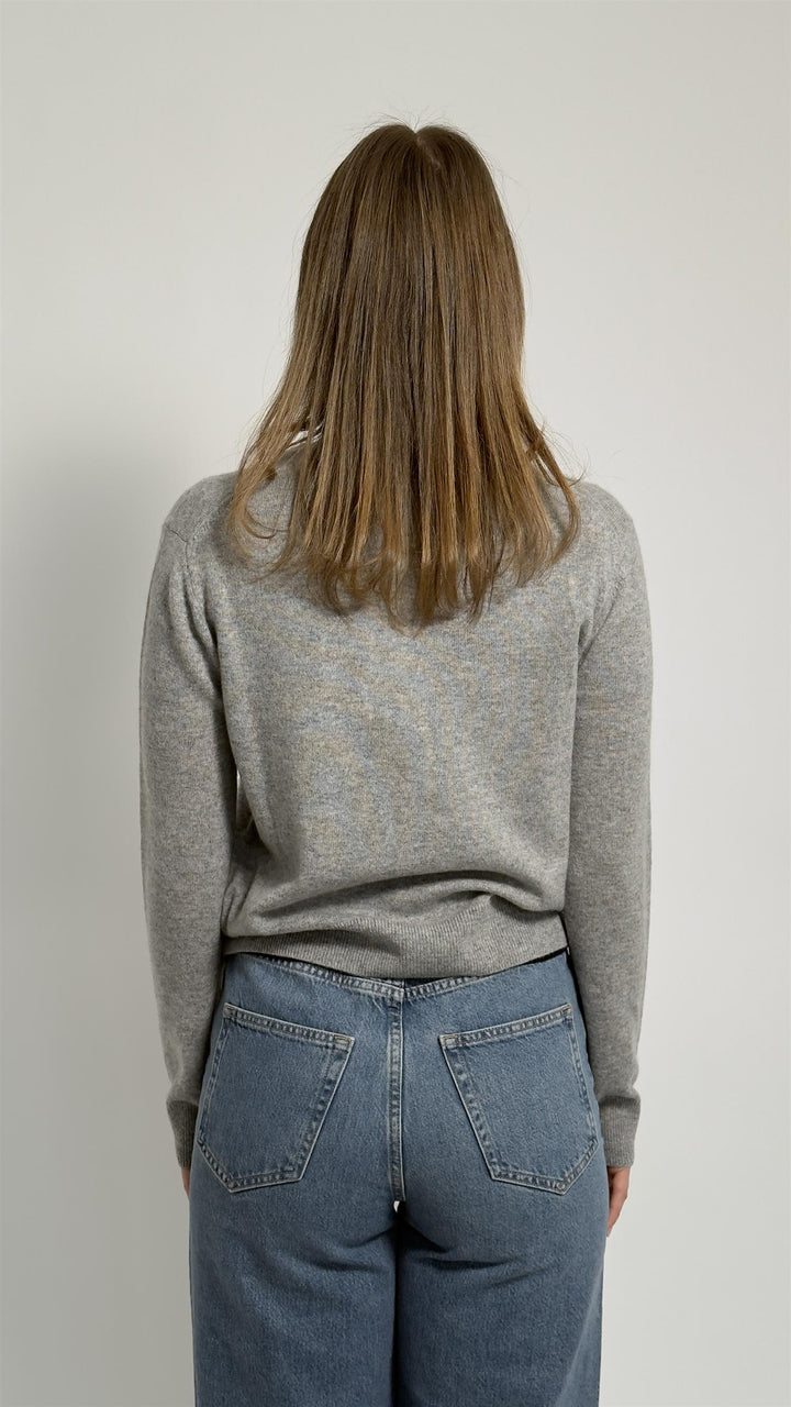 Saboston Cardigan 6304  Grey Mel.