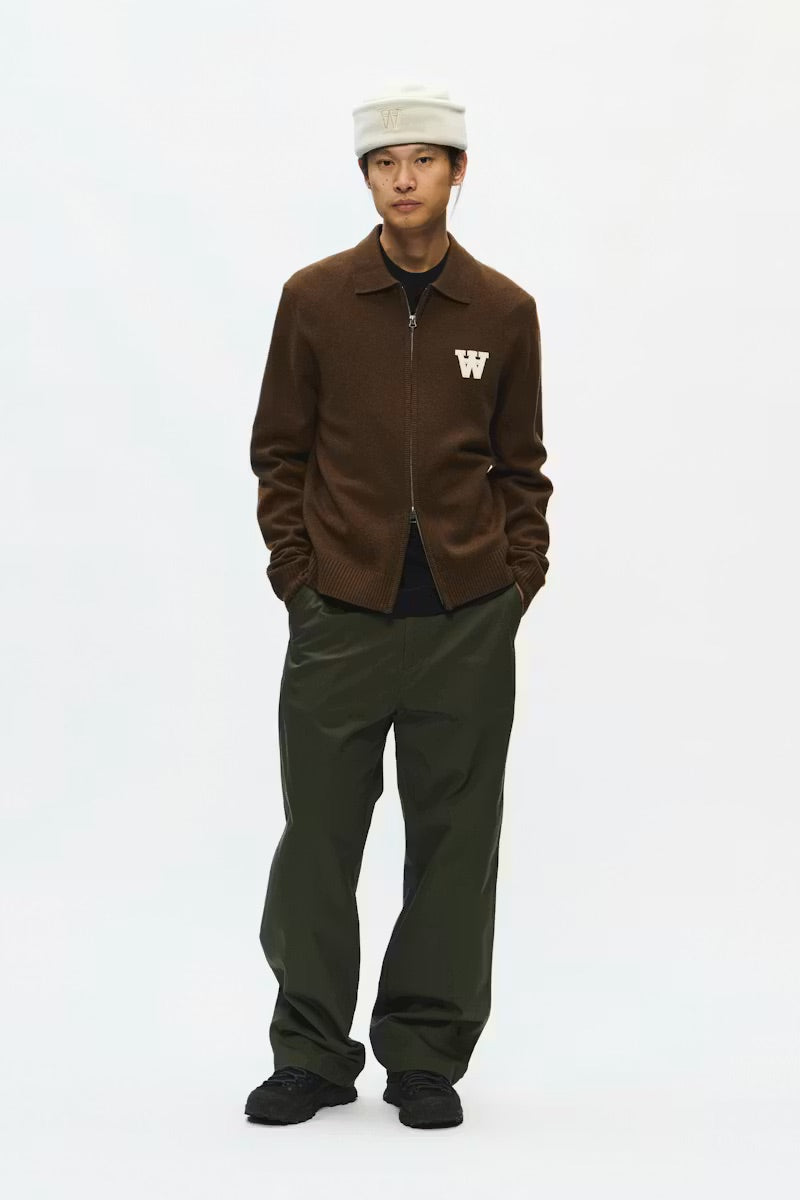 WWTAY ZIPPER CARDIGAN  Desert Palm