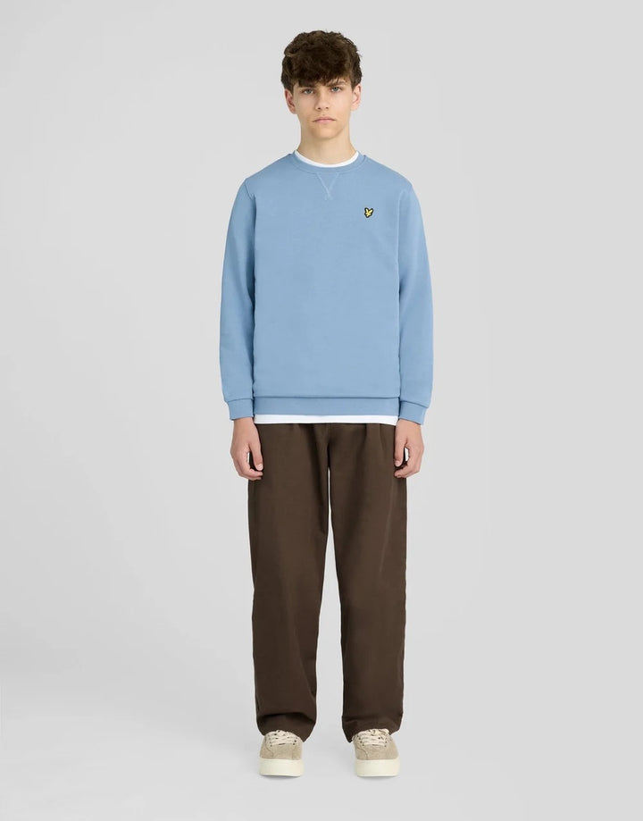 Crew Neck Sweatshirt  Power Blue