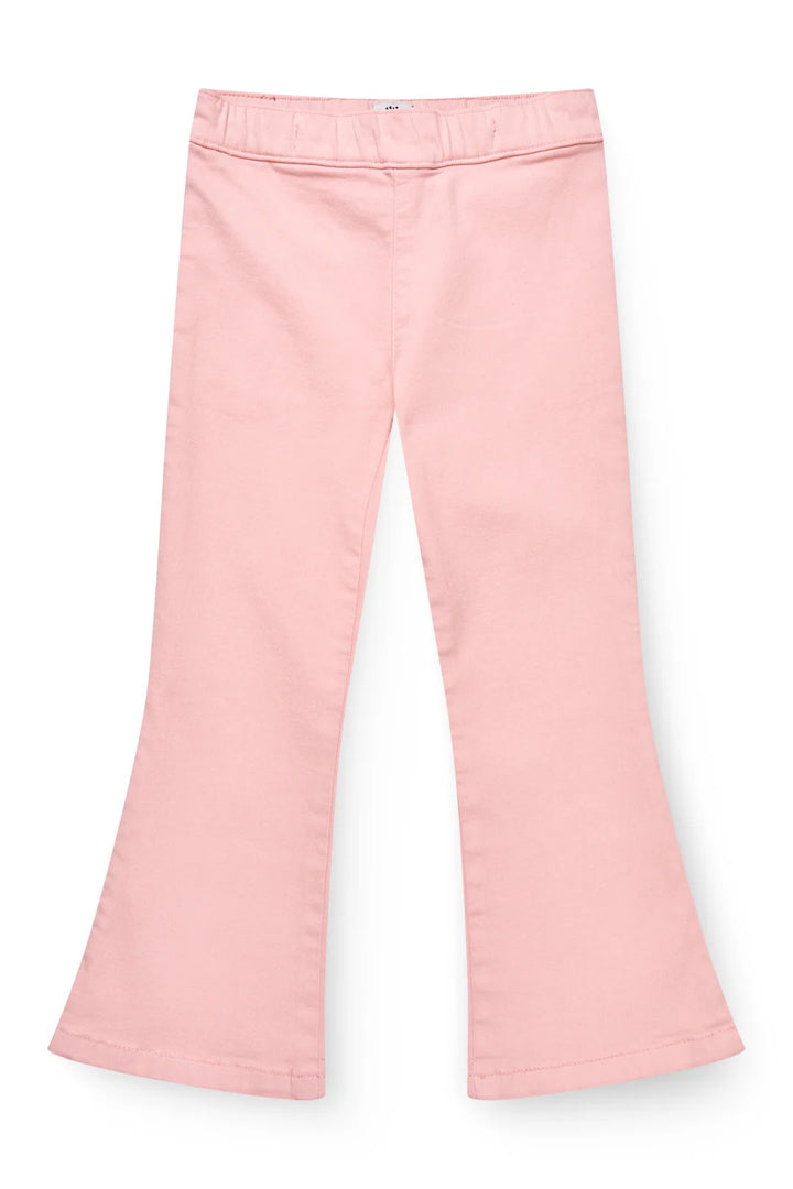 JEGGINGS SOLID W. FLARE  Pink
