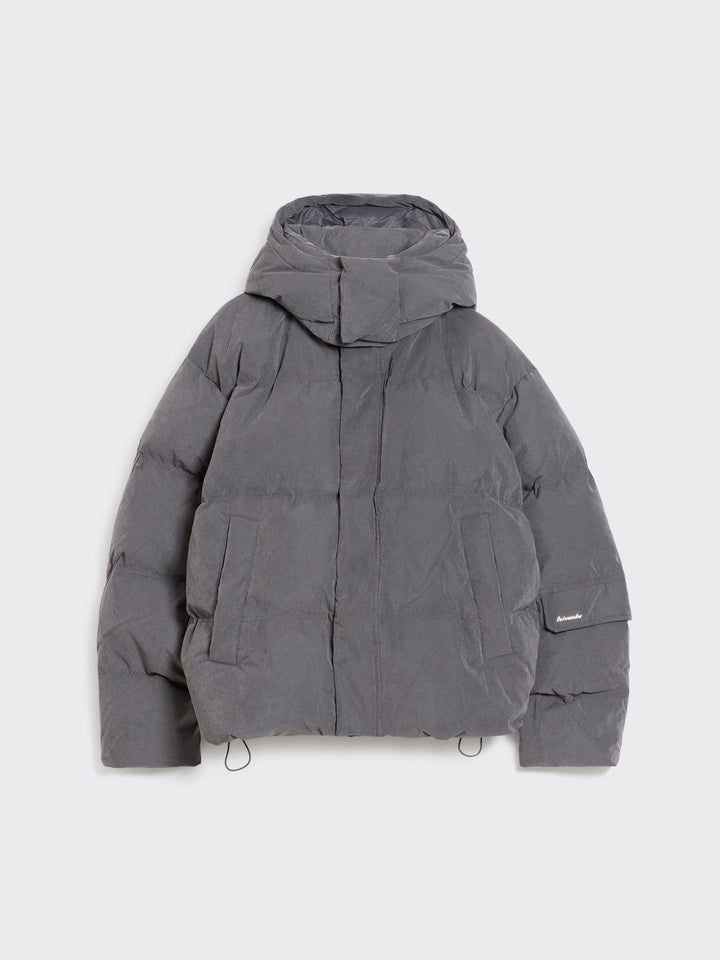 Narvik Brushed Down Jacket  Grey