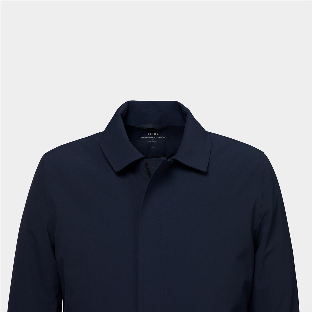 Reg. Coat Japan  Blue Night Structured