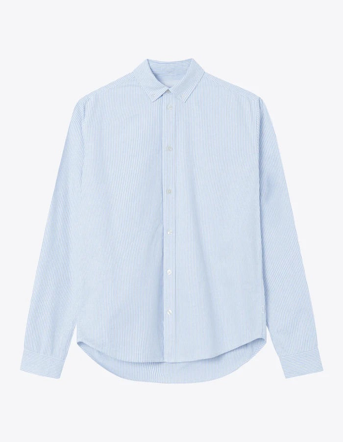 Kristian Oxford Shirt  Light Blue/White