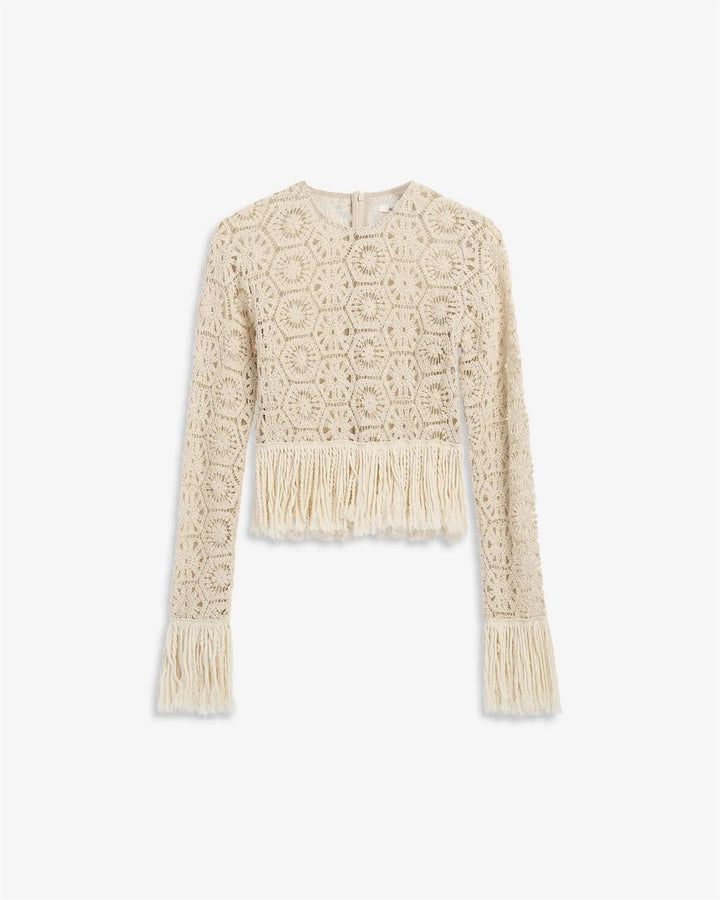 Crete Top  Raw Cotton