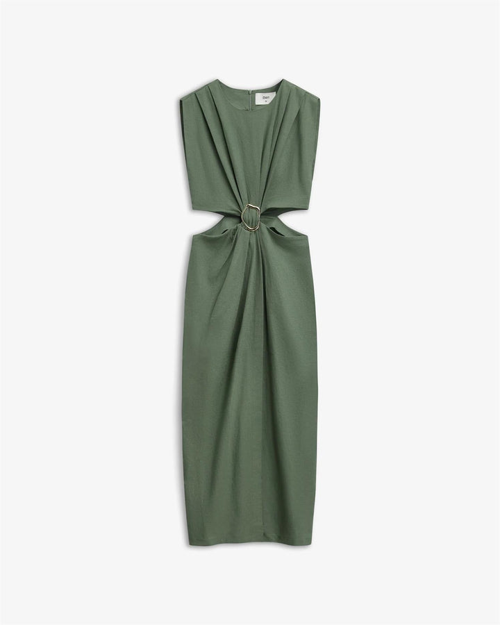 RIVIERA DRESS  Olive Green