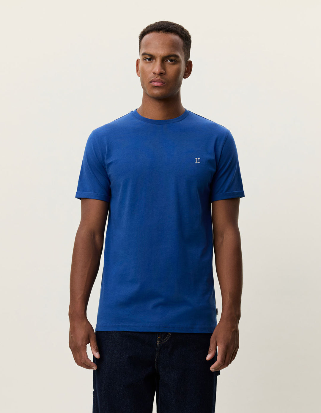 Core Seasonal T-Shirt Navy Peony Blue