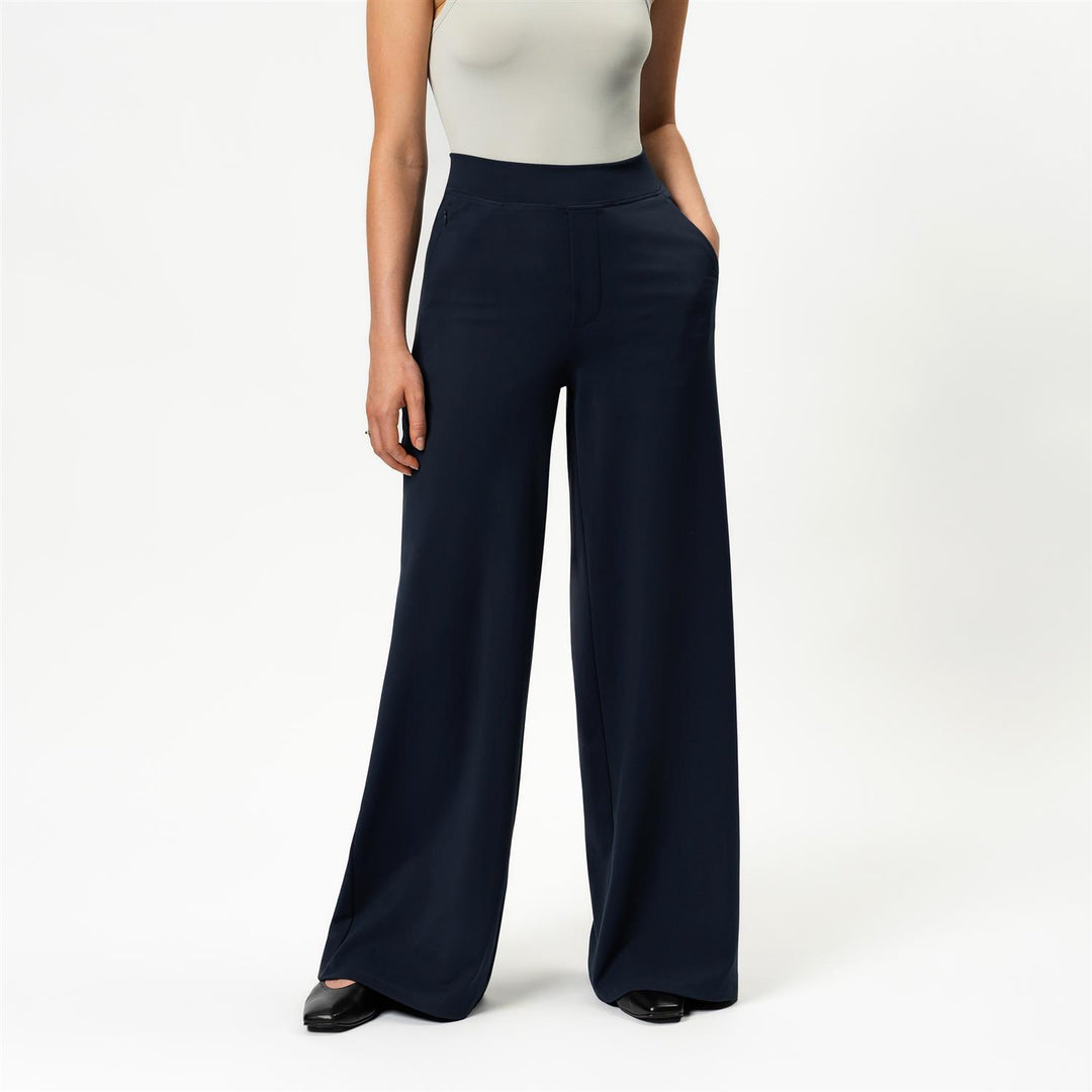 Asana Wide Pant 32"L  Navy
