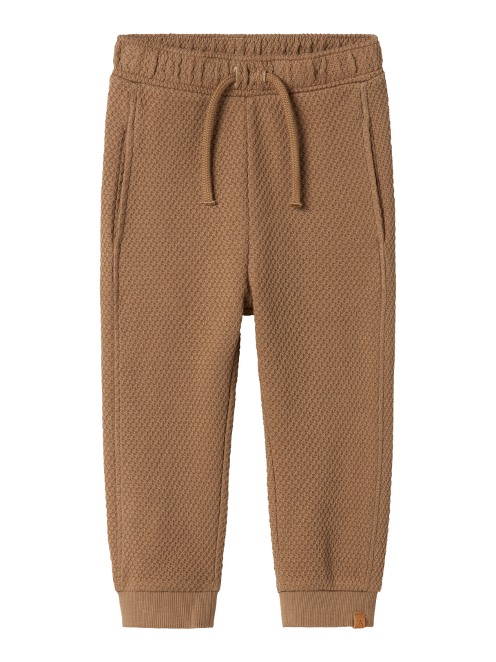 Nmmnoello Loose Sweat Pant Lil  Lysebrun