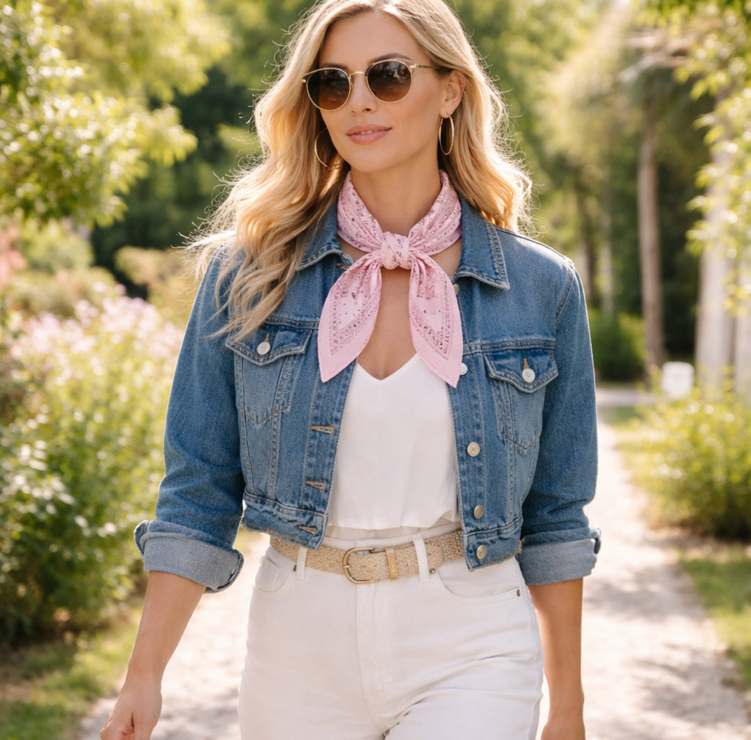 Bandana  Lys Rosa
