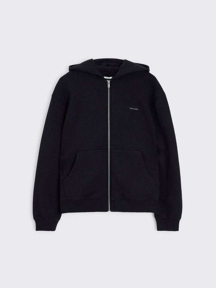 Andrew Zip-Up Hoodie  Black