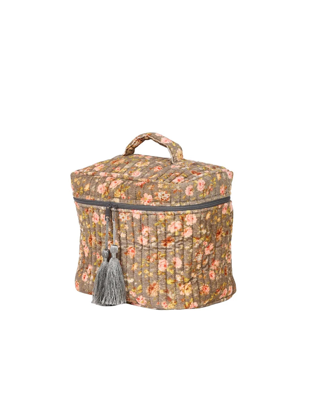 Beauty Bag Velvet  Green Meadow