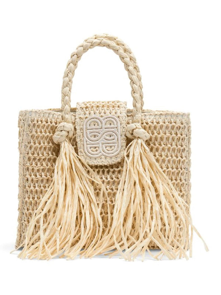 Sigrid Straw Bag  Beige