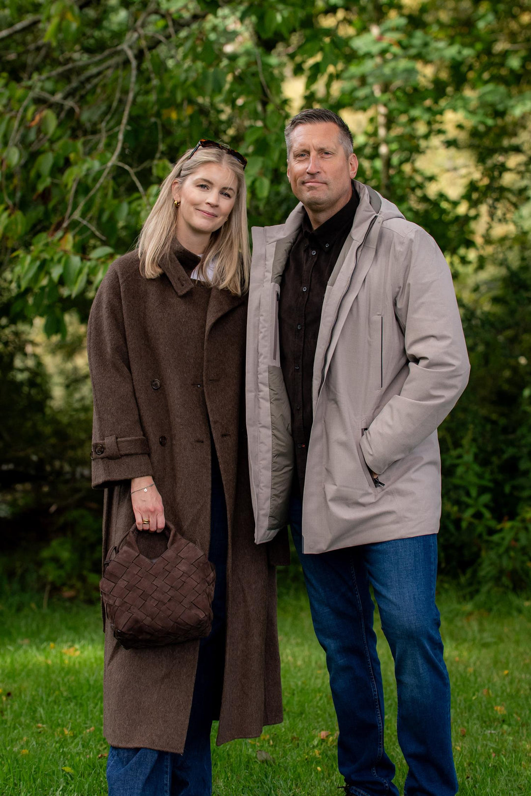 Carmella wool coat  Espresso