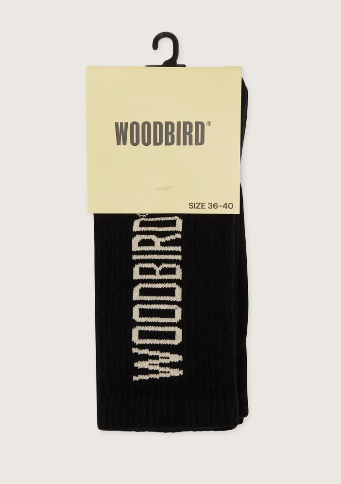 WBTennis logo socks  Svart