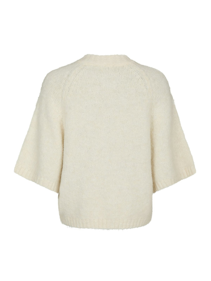 Benuta Fluffy Knit Cardigan  Off White