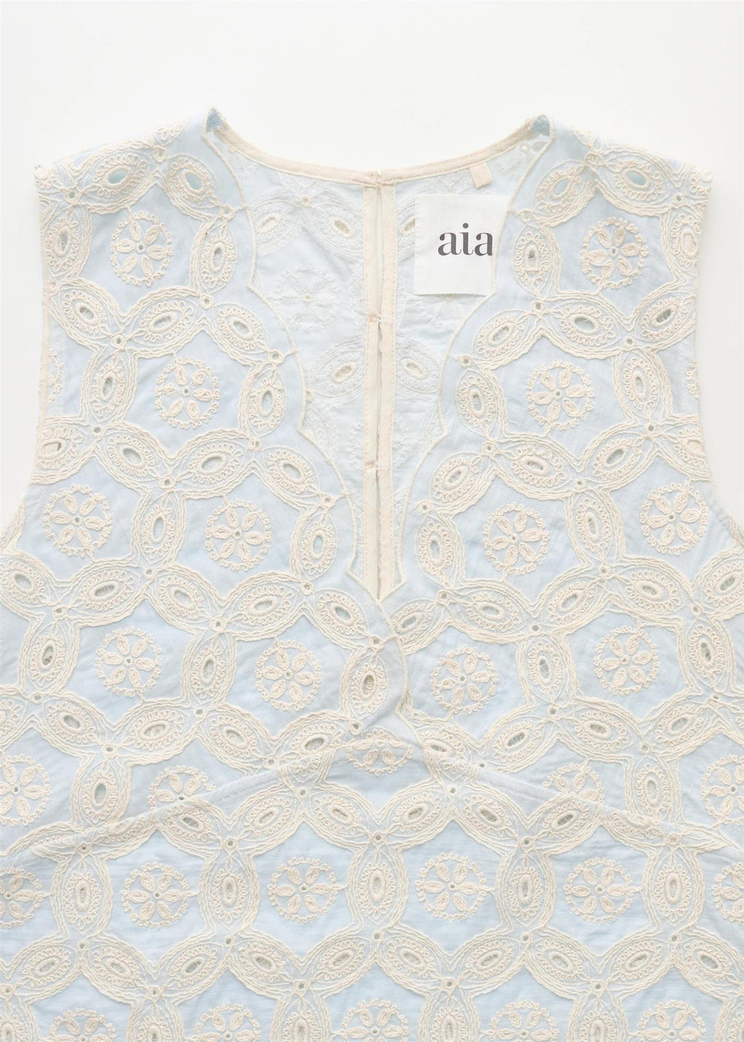 Himani Top Embroidery  Blue Eyes