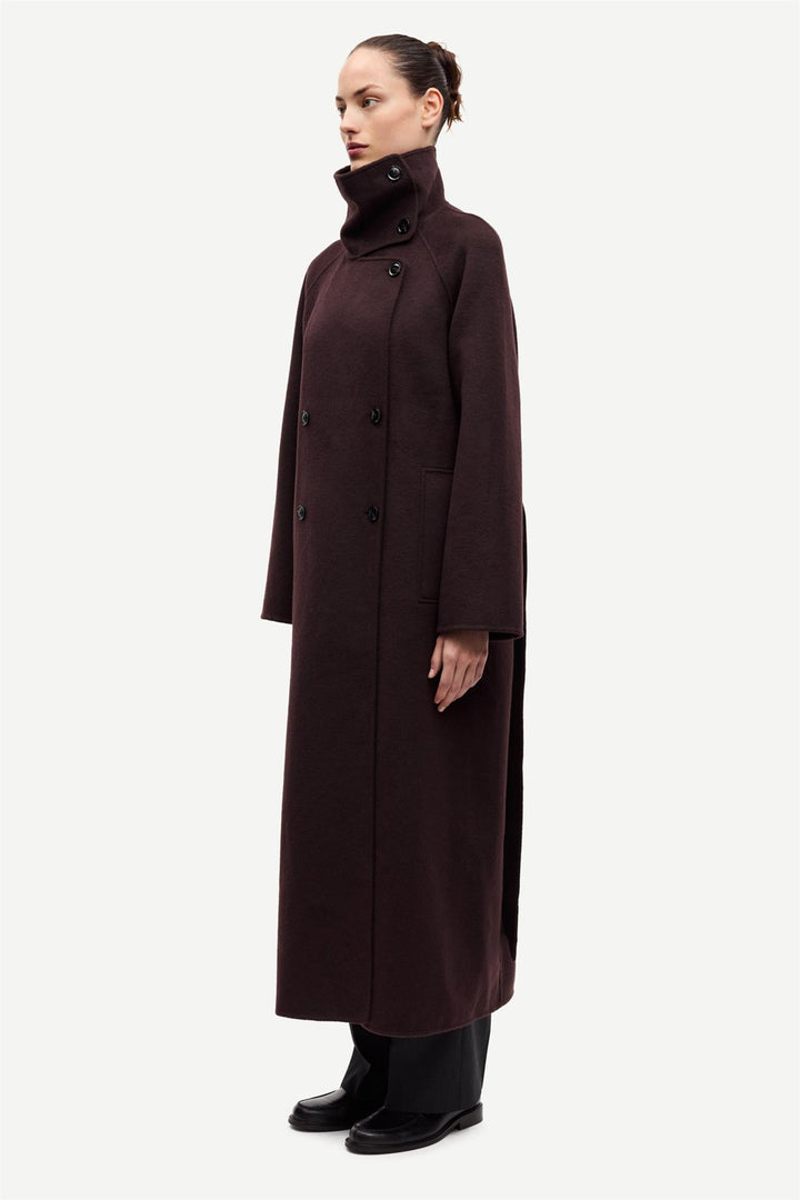 Sahanne Coat 15772  Black Coffee