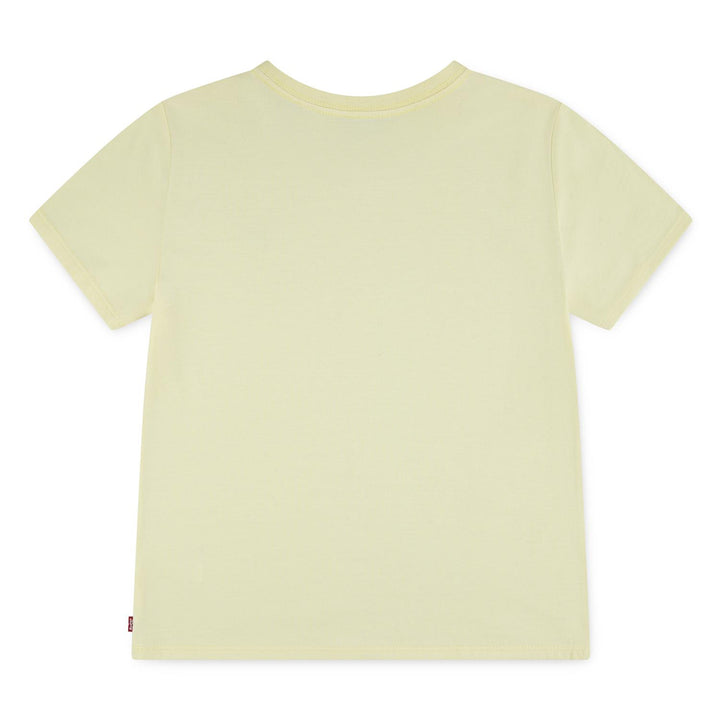 BATWING CHEST HIT TEE  French Vanilla