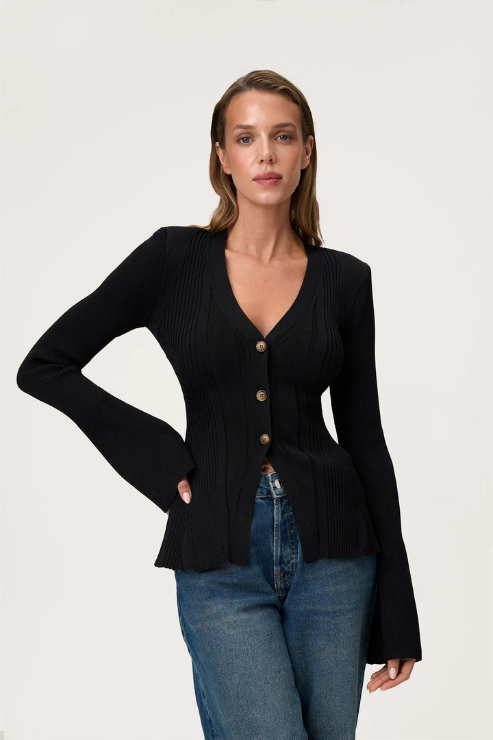Lugo Cardigan  Black