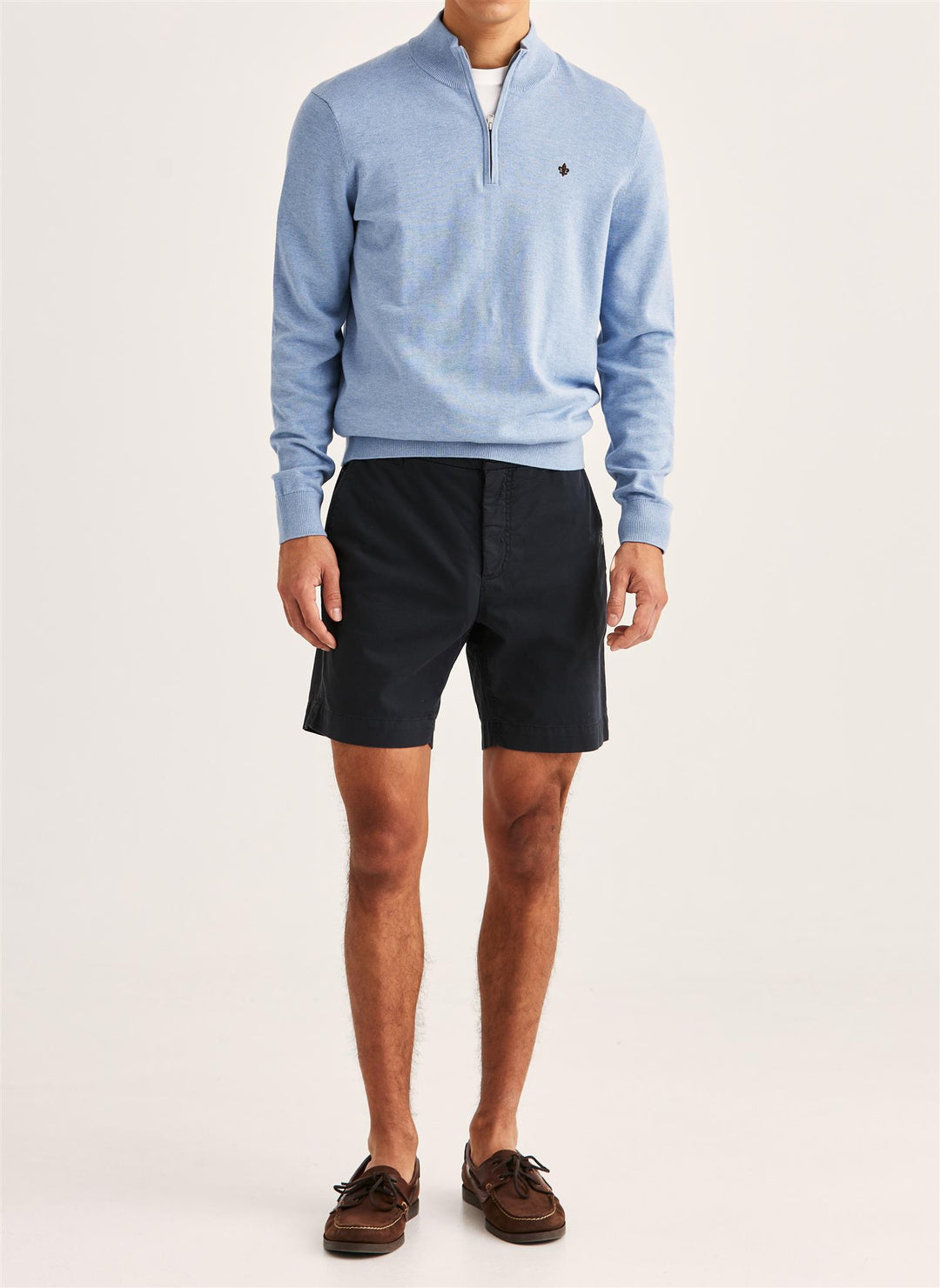 Jeffrey Summer Chino Shorts 7"  Blue