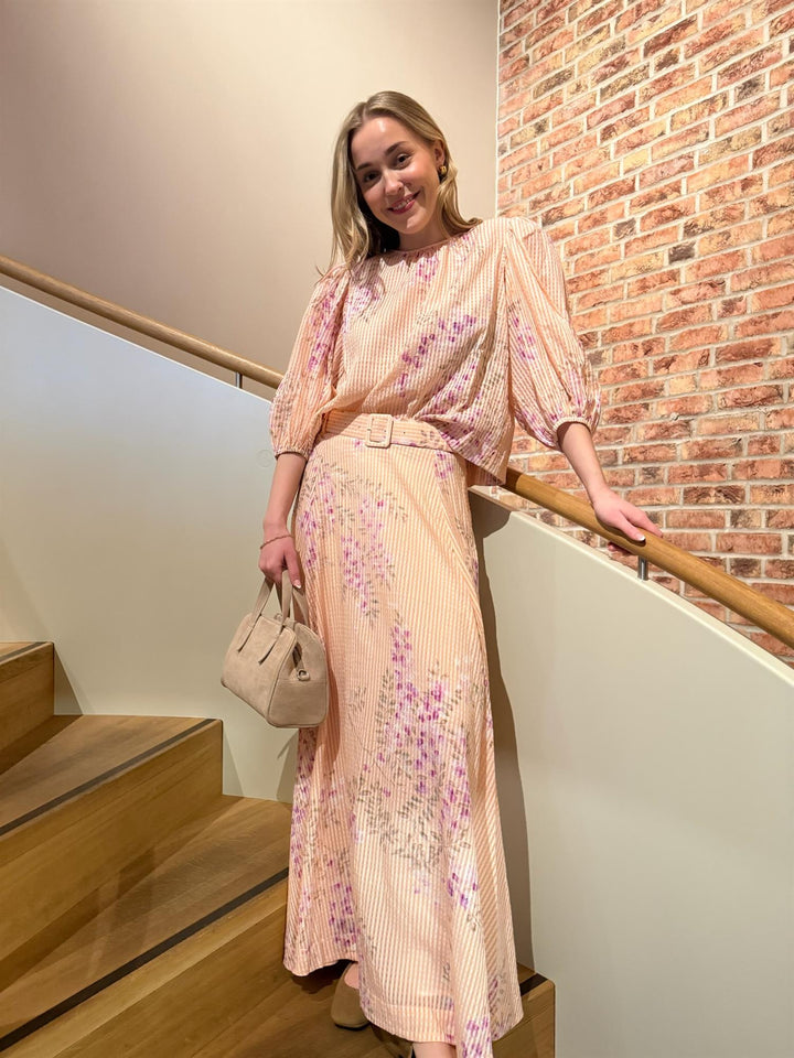 Checks Maxi Skirt  Flourish