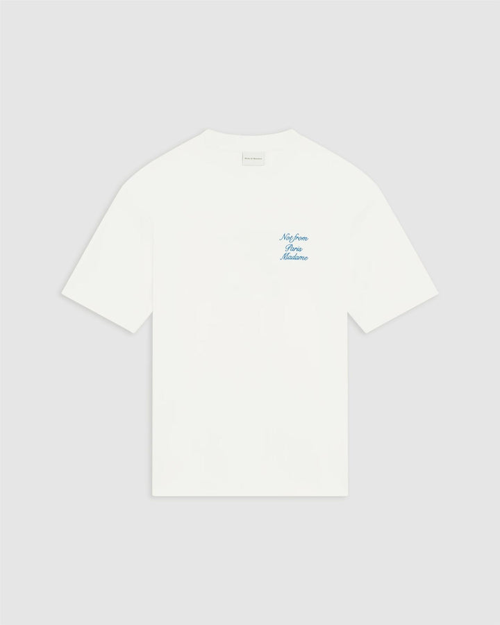 Le T-Shirt Slogan Cursive  Off White