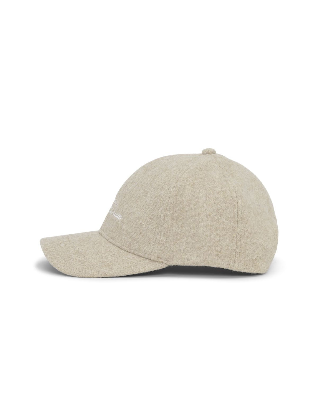 Signature Wool Baseball Cap  Dark Sand