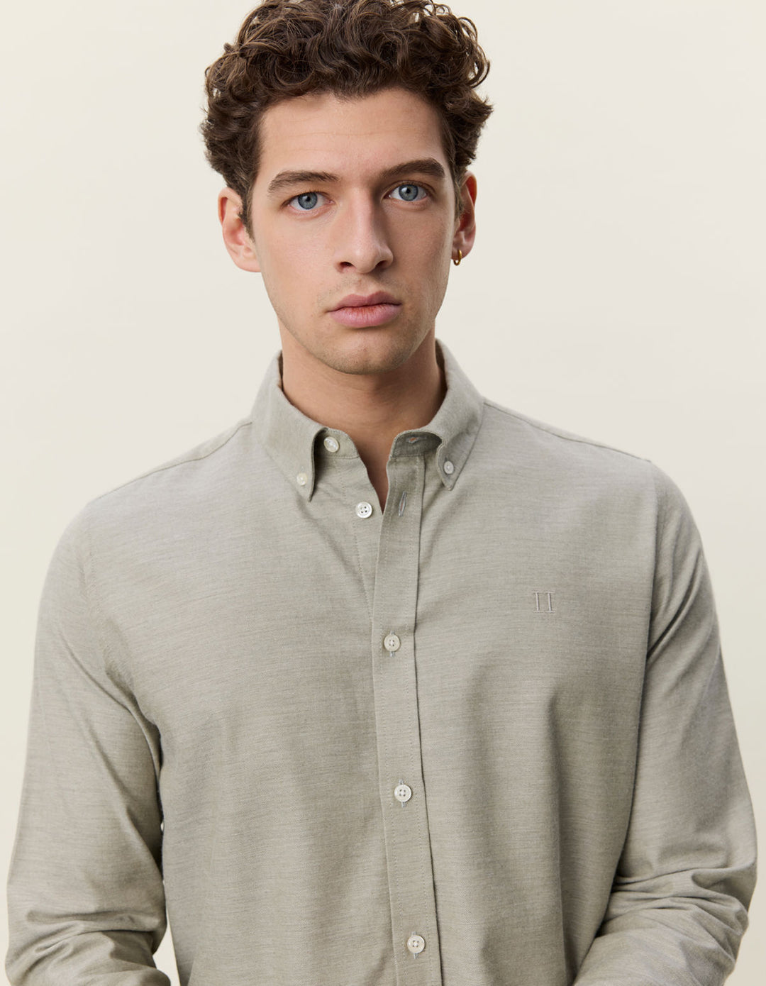 Soft Flannel Shirt  Laurel Oak Sand