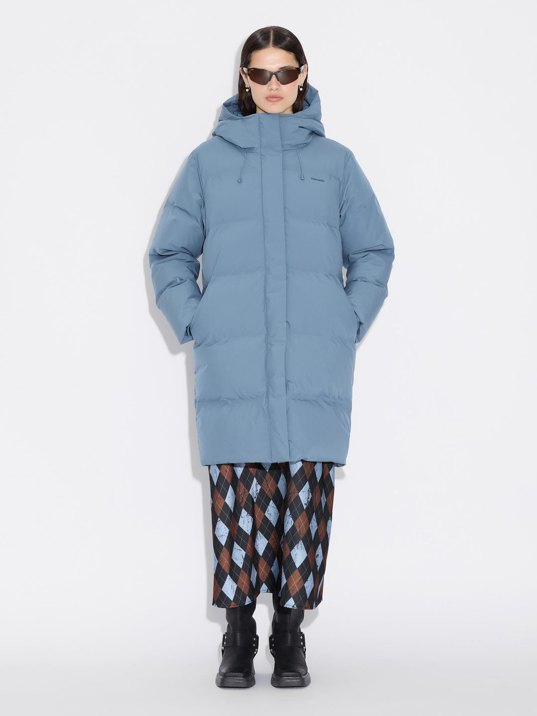 Loen Down Jacket  Blue Aqua