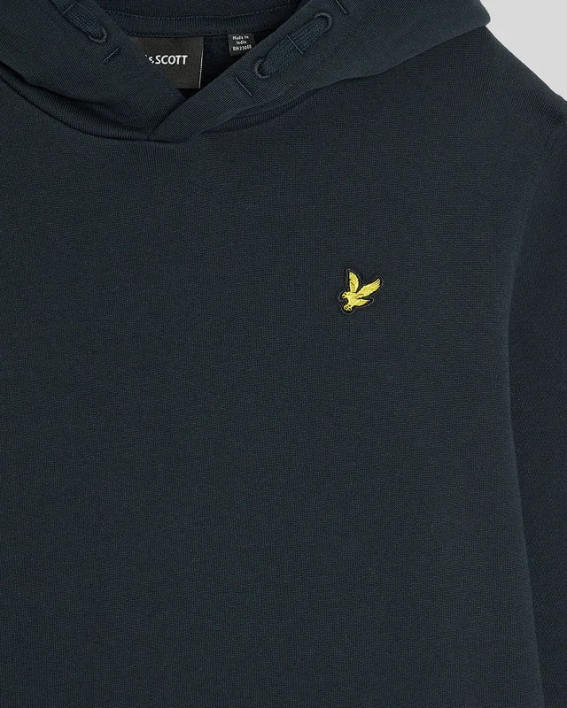Brush Back Pullover Hoodie  Dark Navy