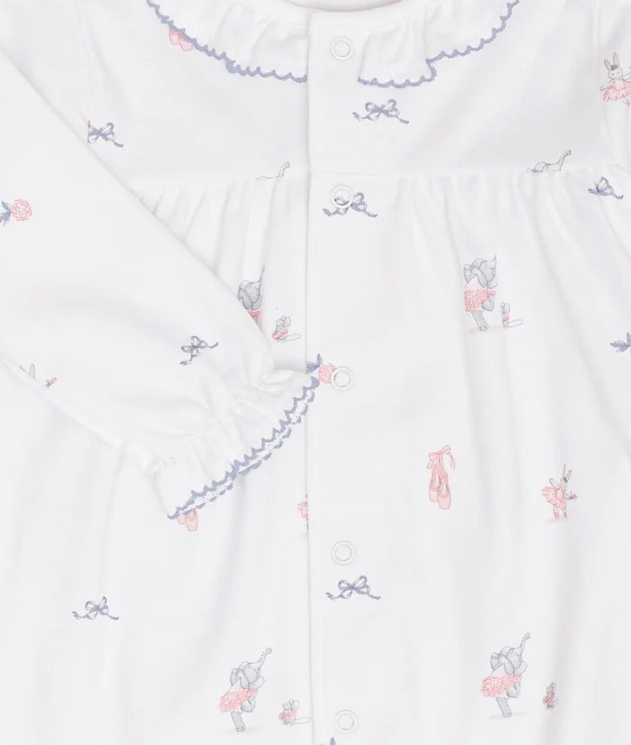 Ballerina Gia Overall  White