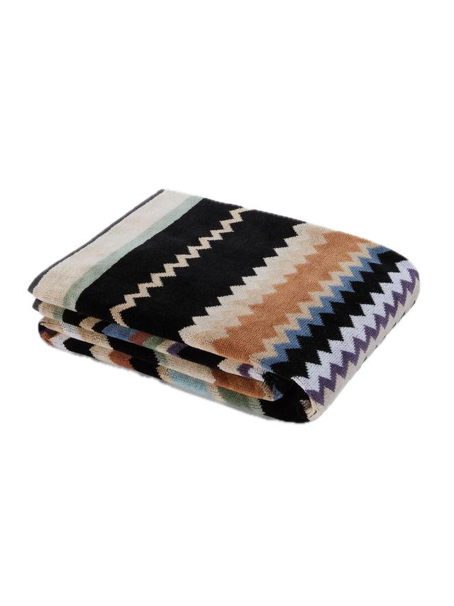 CURT BATH TOWEL  Beige Multicolor